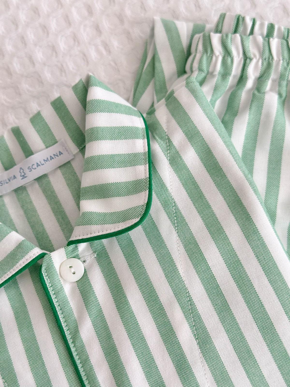 COMPLETO BIMBO TAGLIATELLA VERDE COBFTAG VERVER SILVIA SCALMANA 