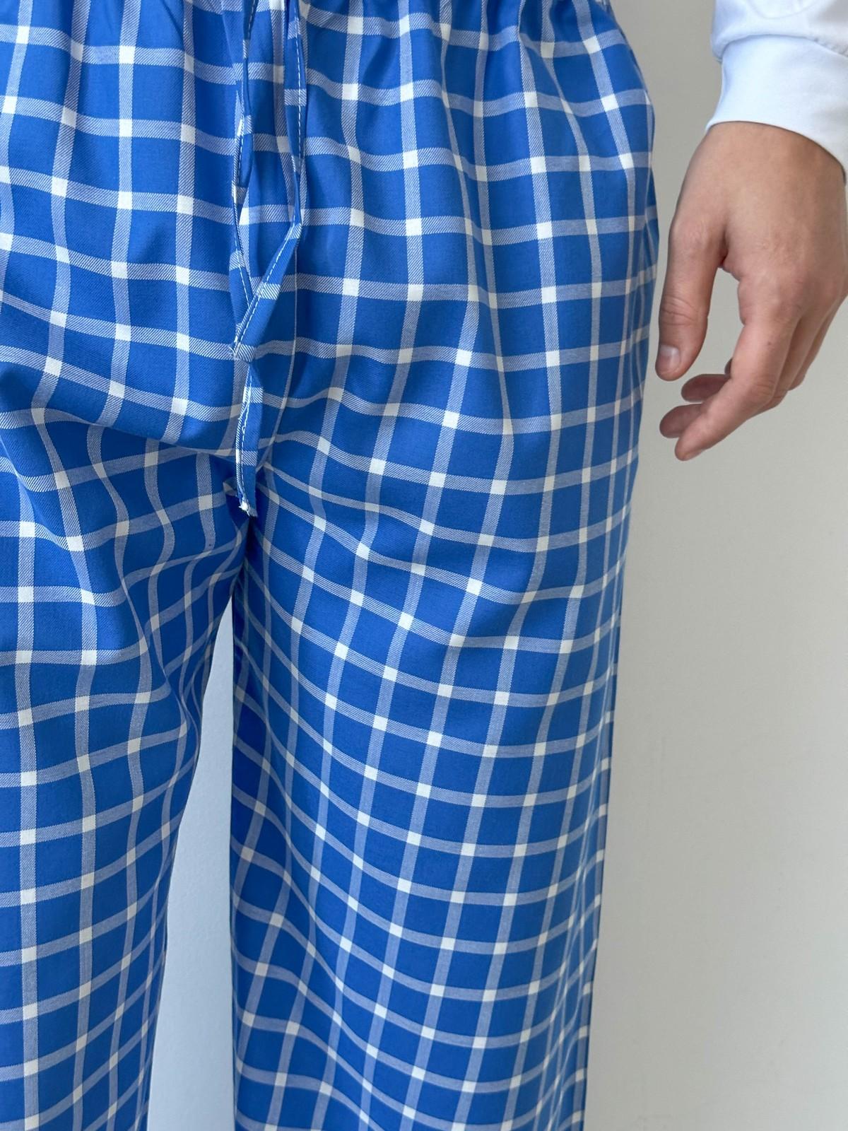 PANTALONI UOMO FINESTRATO FONDO BLUETTE PAUFFIN BLU SILVIA SCALMANA 