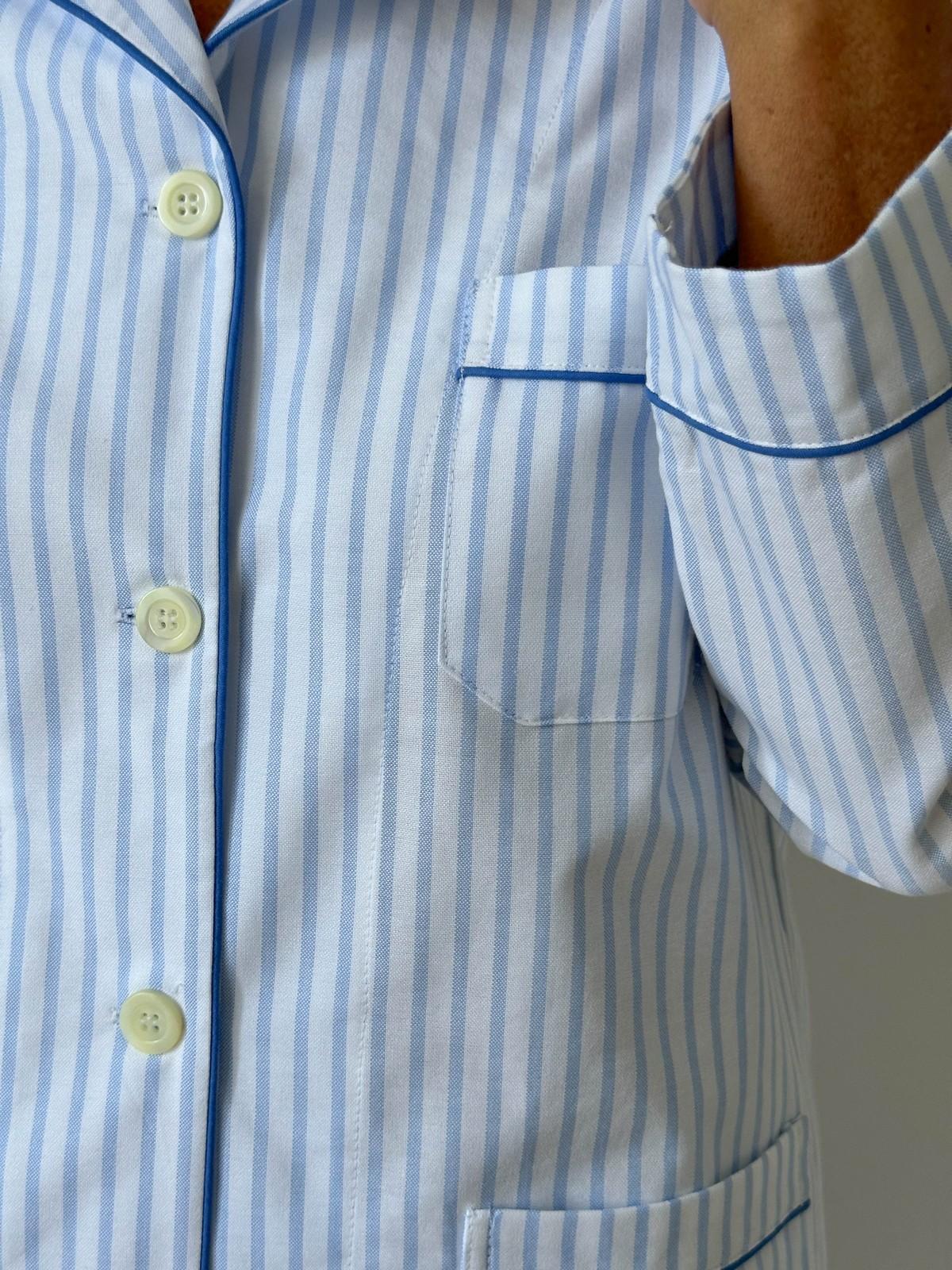 COMPLETO DONNA BASTONCINO AZZURRO PROFILO AZZURRO CODFBAS AZZAZO SILVIA SCALMANA 