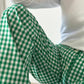 PANTALONI DONNA QUADRO VERDE PDPOP QVERDONE SILVIA SCALMANA 