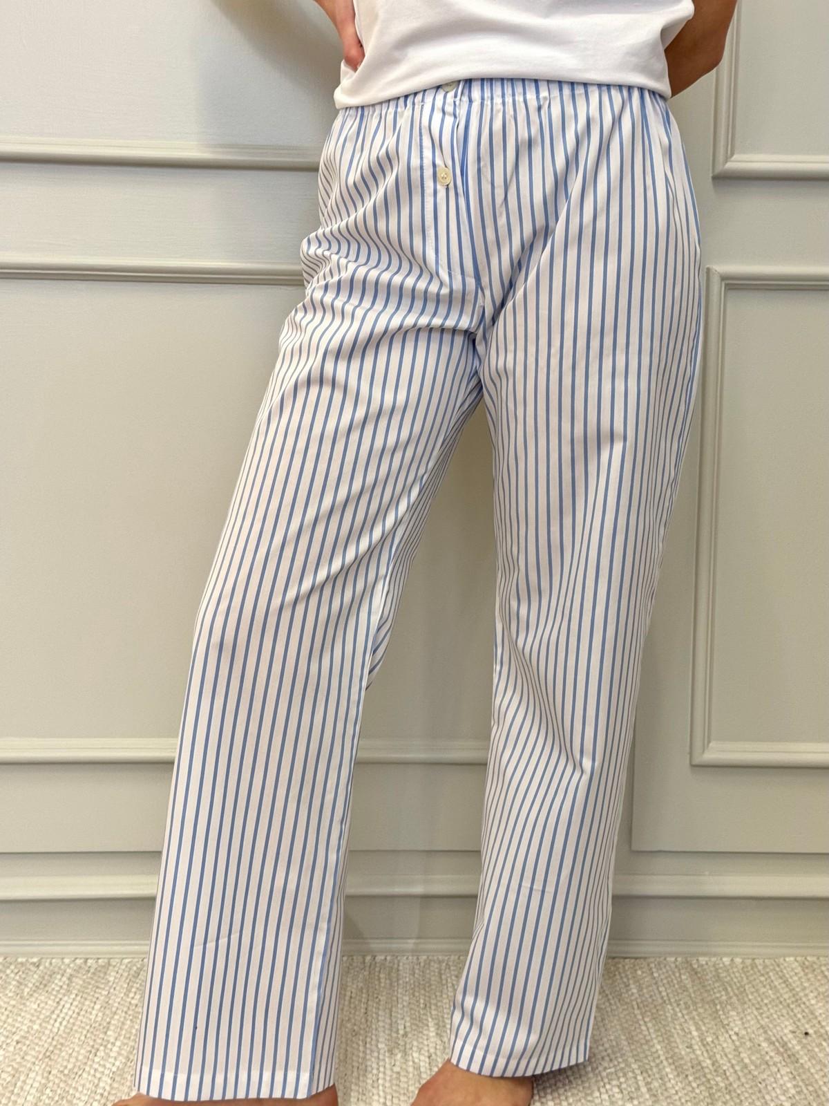PANTALONI DONNA RIGA AZZURRA PADPRIG AZZ SILVIA SCALMANA 