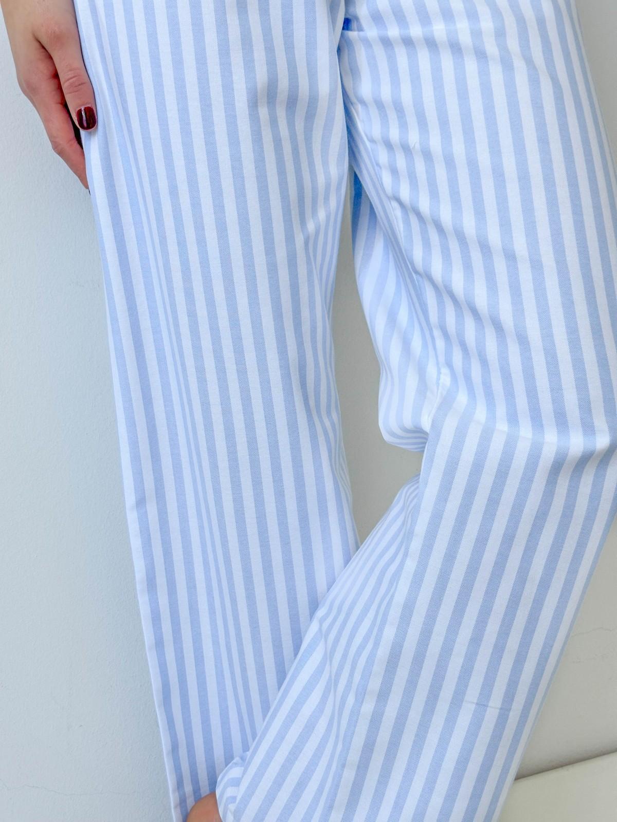 PANTALONI DONNA TAGLIATELLA AZZURRA PADFTAG AZZ SILVIA SCALMANA 