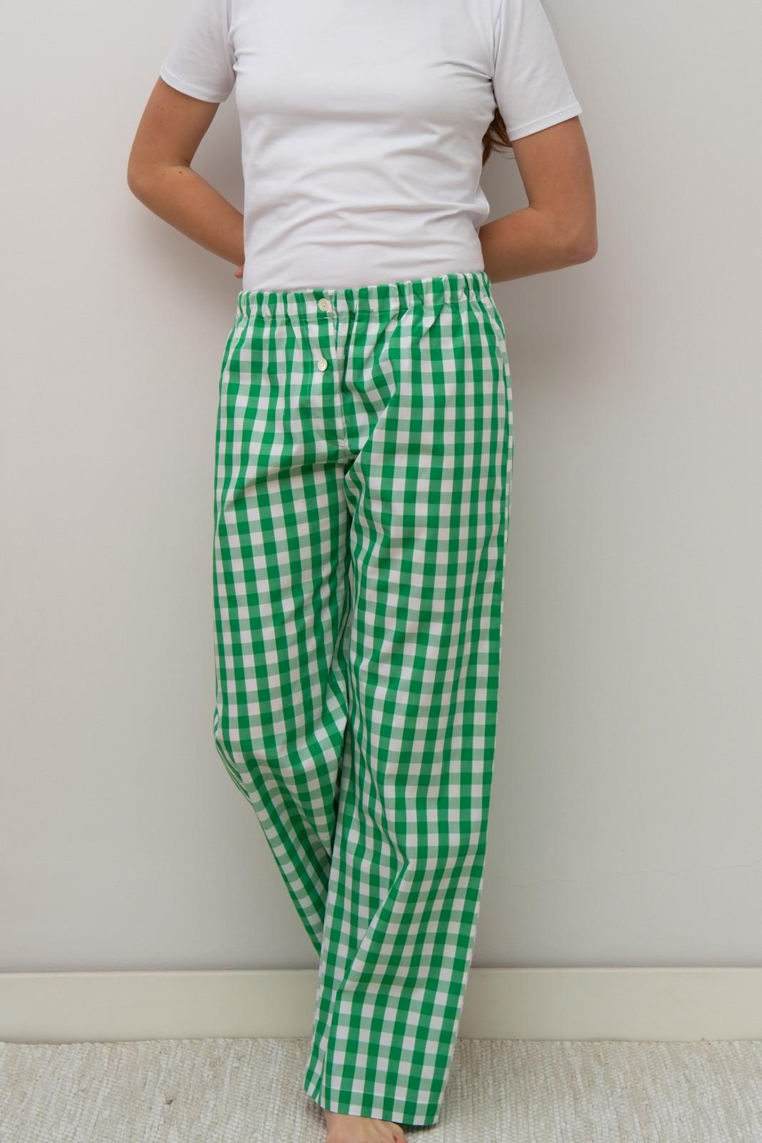 PANTALONI POPELINE DONNA QUADRO PRATO PADPQDR PRT SILVIA SCALMANA 