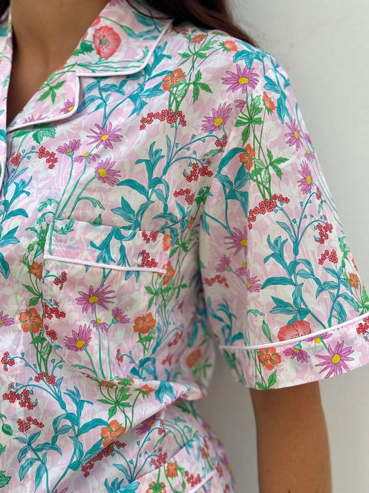 PIGIAMA LIBERTY CORTO DONNA "OPHELIA"