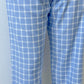PANTALONI UOMO FINESTRATO FONDO AZZURRO PAUFFIN AZZ SILVIA SCALMANA 