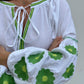 CAMICIA FIORE VERDE FIORE VERDE CASA DEL BIANCO 