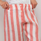 PANTALONI LINO PAPPARDELLA CORALLO PADIPAP COR SILVIA SCALMANA 