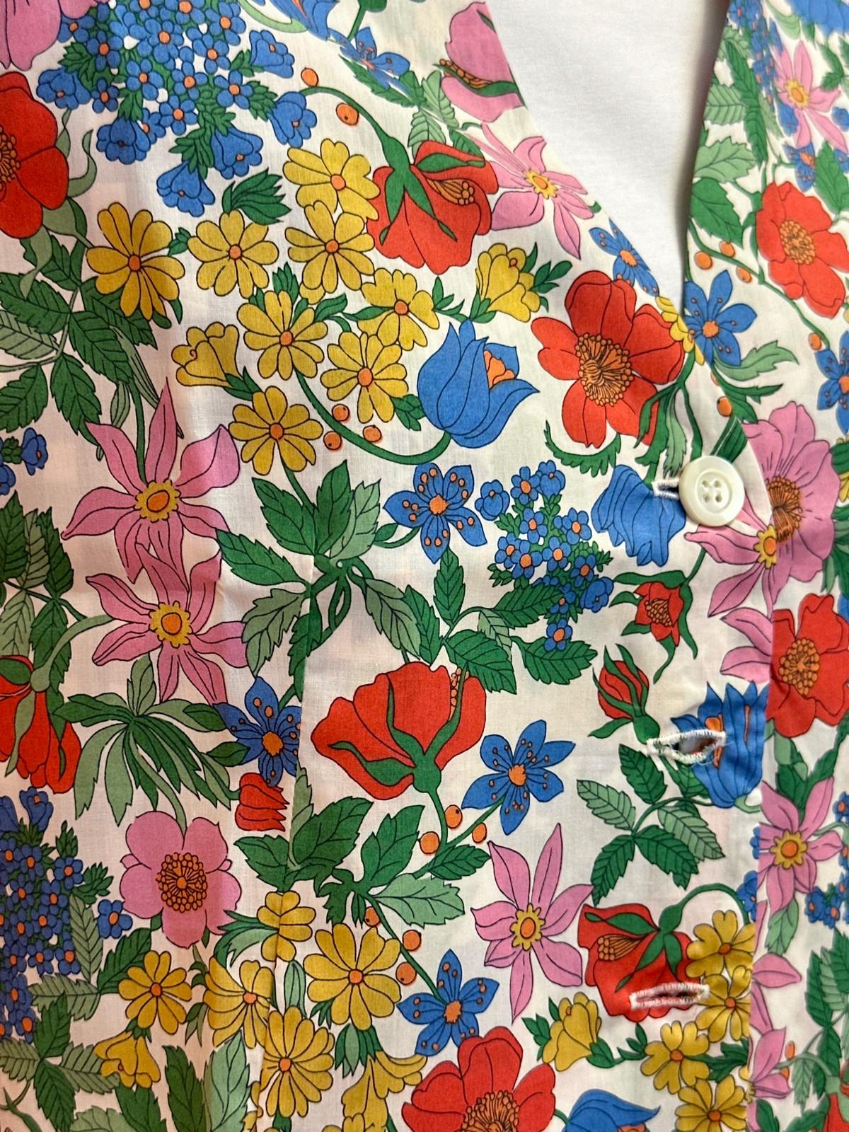 GILET LIBERTY DONNA "CLARABELL" GIDL CLARABELL SILVIA SCALMANA 