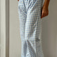 PANTALONI DONNA FLANELLA FINESTRATO AZZURRO PDFL FINESTAZZURRO SILVIA SCALMANA 