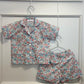 PIGIAMA CORTO BAMBINO LIBERTY ANNABELLA AZZURRO