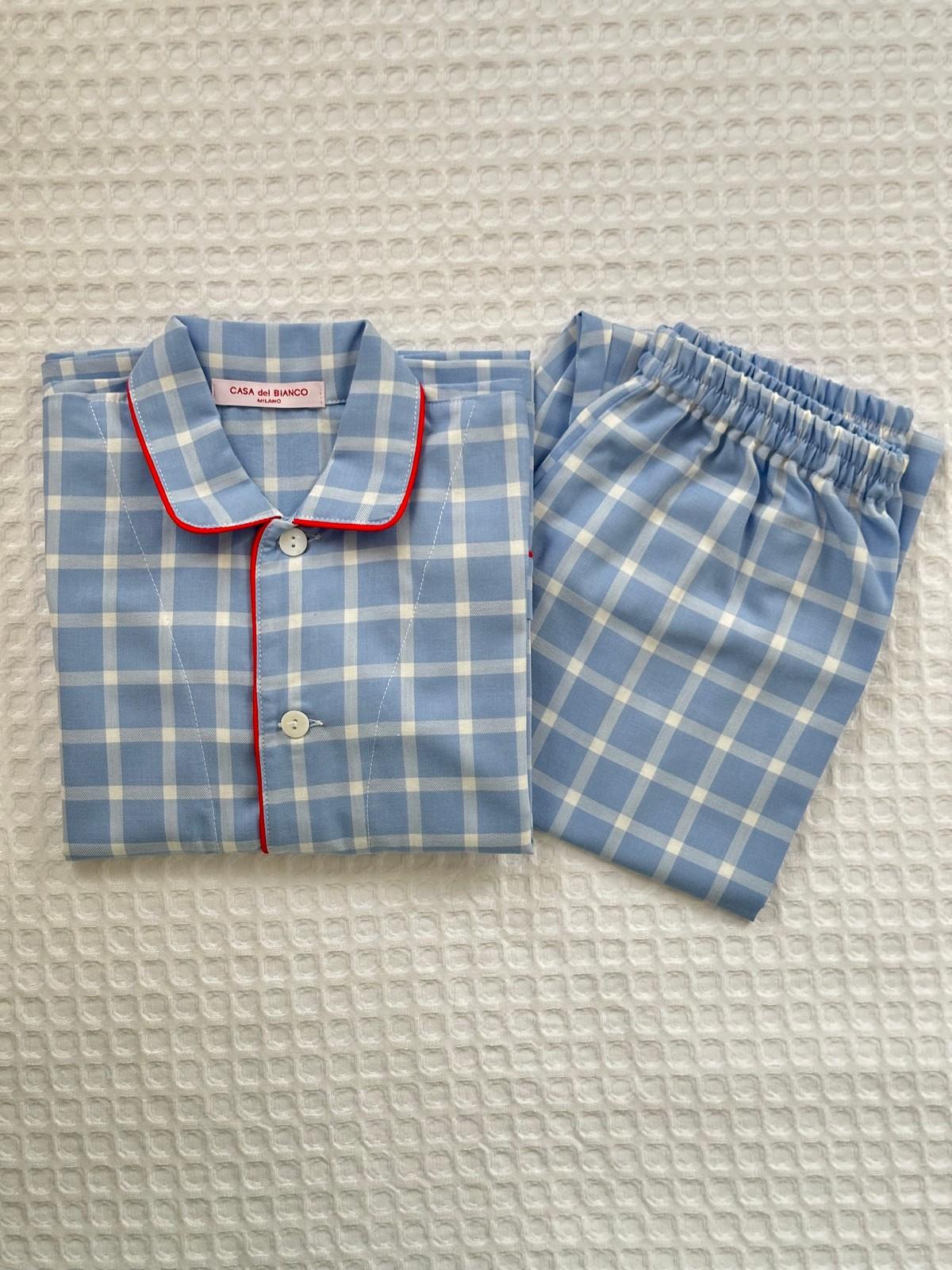 COMPLETO BIMBO FONDO AZZURRO COBFFIN AZZROS SILVIA SCALMANA 