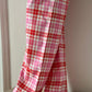 PANTALONI DONNA FLANELLA SCOZZESE FRAGOLA/ROSSO PDFL SCOZZFRAGOLAROSSO SILVIA SCALMANA 