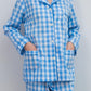 COMPLETO DONNA QUADRONE AZZURRO PROFILO AZZURRO CODPQDR AZZAZO SILVIA SCALMANA 