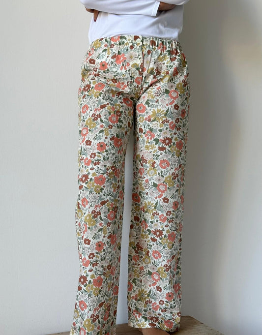 PANTALONI LIBERTY DONNA "DAISY MORISIA" PADL DAISYMORISIA SILVIA SCALMANA 