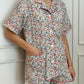 PIGIAMA DONNA LIBERTY CORTO "BETSY" AZZURRO