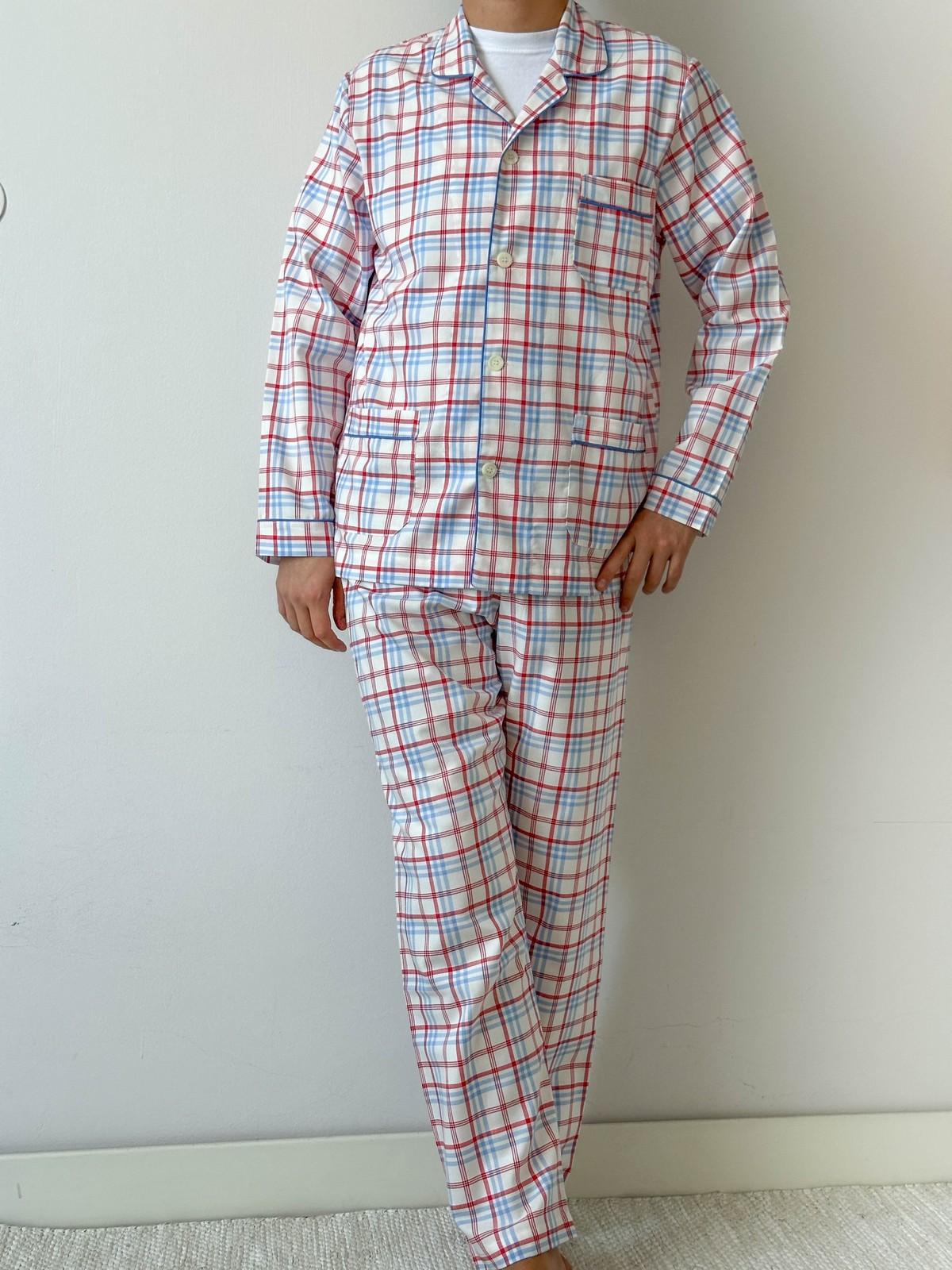 COMPLETO UOMO SCOZZESE AZZURRO/ROSSO COUFSCO AZZAZO SILVIA SCALMANA 