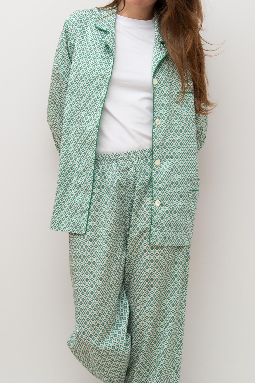 COMPLETO DONNA LIBERTY CLOVER FIELDS VERDE CODL CLOVERVERDE SILVIA SCALMANA 