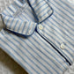 CHILDREN'S FLANNEL PAJAMAS WITH BLUE STRIPES