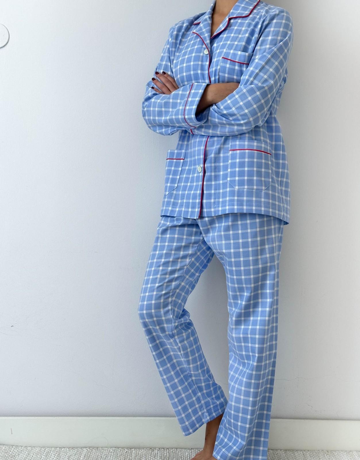 COMPLETO DONNA FINESTRATO FONDO AZZURRO CODFFIN AZZROS SILVIA SCALMANA 