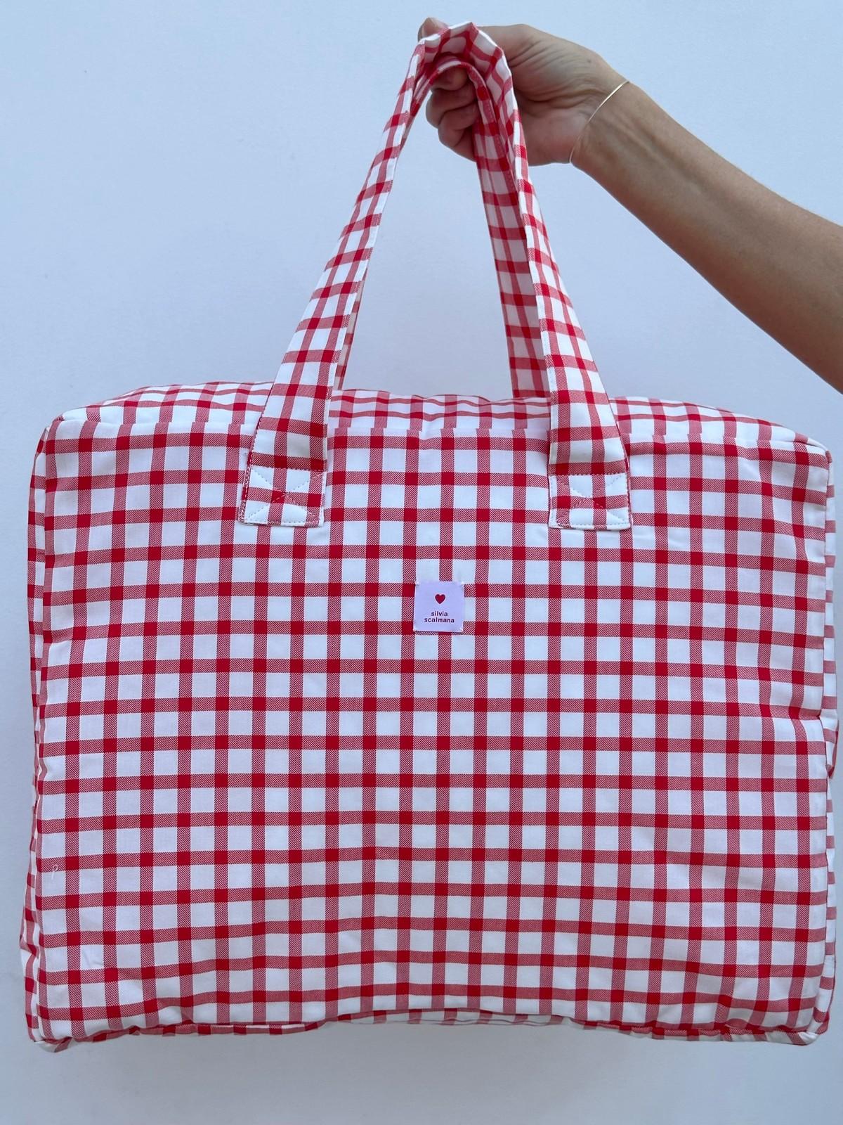 VALIGIA FLANELLA FINESTRATO ROSSO VANF FINROS SILVIA SCALMANA 