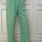 PANTALONI DONNA LINO VERDE PADIUNI VER SILVIA SCALMANA 