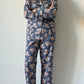 PIGIAMA LIBERTY DONNA "LYNDA ANNE" BLU CODL LYNDAANNEBLU SILVIA SCALMANA 