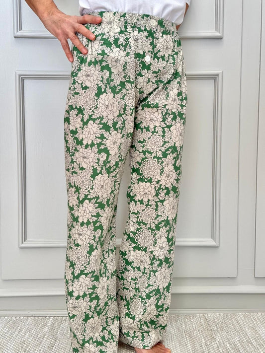 PANTALONI LIBERTY DONNA "COSTUME VERDE" PADL COSTUMEVERDE SILVIA SCALMANA 