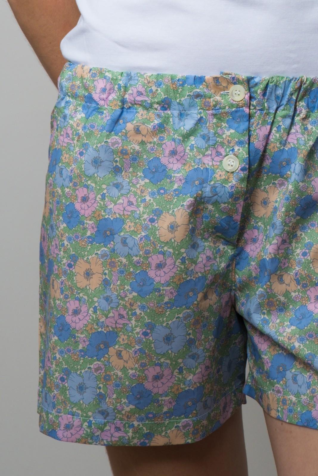SHORTS LIBERTY DONNA MEADOW SONG AZZURRO SHDL MEADOWSONGAZZURRO SILVIA SCALMANA 