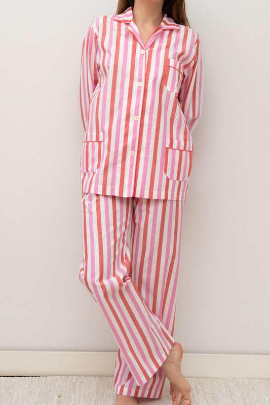 COMPLETO DONNA TAGLIATELLA MISTA FRAGOLA/ROSSO PROFILO ROSA CODPFRG ROSRSA SILVIA SCALMANA 