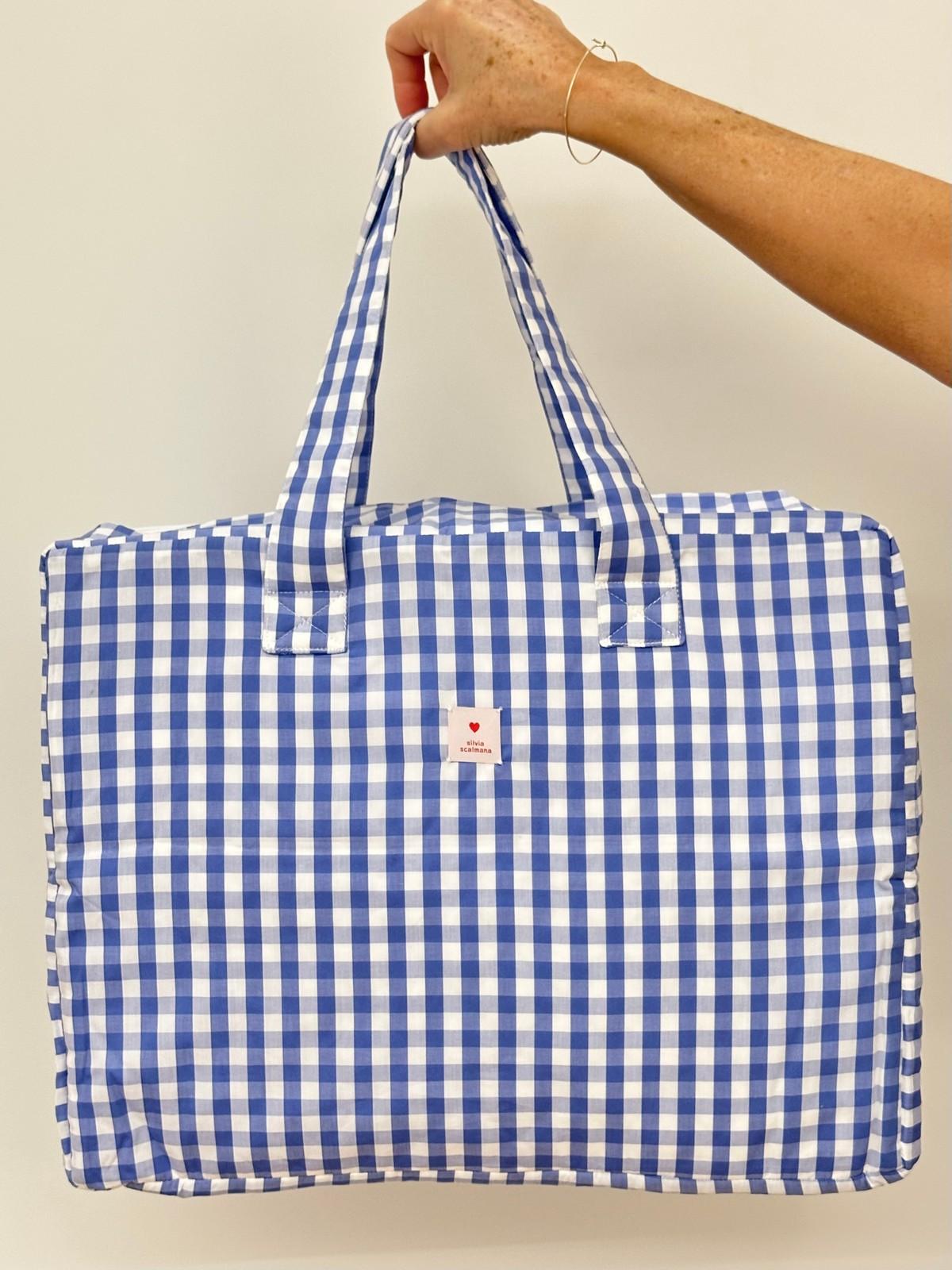 VALIGIA QUADRO AZZURRO VANP QDRAZZ SILVIA SCALMANA 