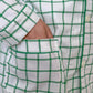 COMPLETO UOMO FINESTRATO VERDE COUFFIN BIAVER SILVIA SCALMANA 
