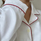 COMPLETO DONNA BIANCO PROFILO ROSSO CODFUNI BIAROS SILVIA SCALMANA 