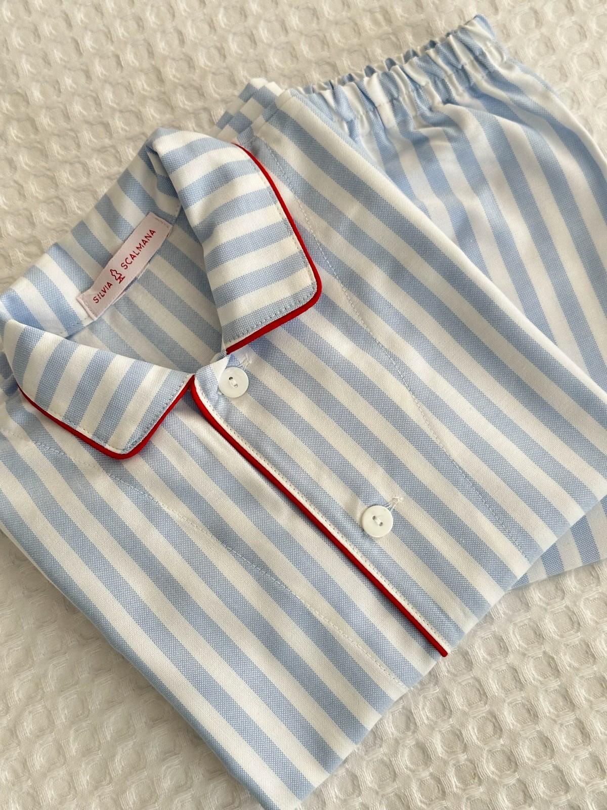 COMPLETO BIMBO TAGLIATELLA AZZURRA COBFTAG AZZROS SILVIA SCALMANA 