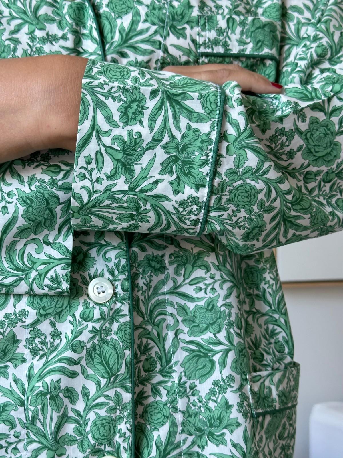 PIGIAMA LIBERTY DONNA "SAMBOURNE" VERDE CODL SAMBOURNEVERDE SILVIA SCALMANA 
