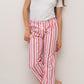 PANTALONI POPELINE DONNA TAGLIATELLA MISTA FRAGOLA/ROSSO PADP FRGROS SILVIA SCALMANA 