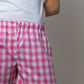 SHORTS DONNA QUADRONE FRAGOLA SHDPQDR FRG SILVIA SCALMANA 