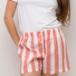 SHORTS LINO PAPPARDELLA CORALLO SHDIPAP COR SILVIA SCALMANA 