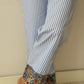 COMPLETO DONNA RIGA AZZURRA CON DETTAGLI "MARGARET ANNIE" MXDLRIG AZZMARGARETANNIE SILVIA SCALMANA 