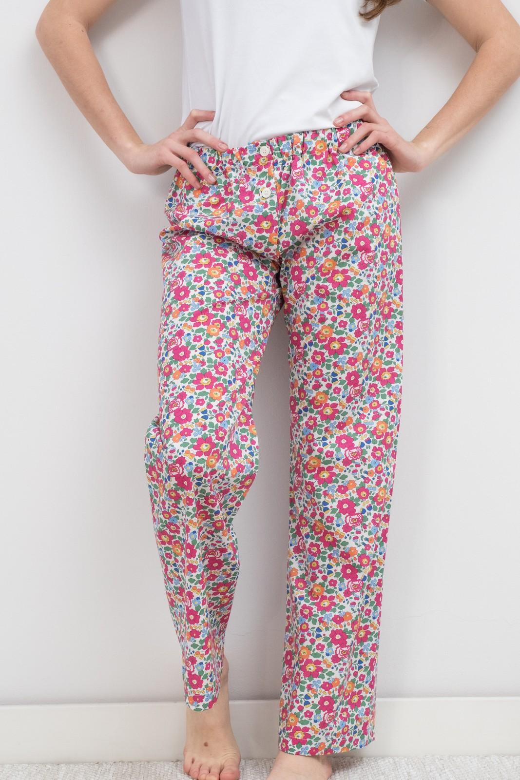 PANTALONI LIBERTY DONNA BETSY FUXIA PADL BETSYFUXIA SILVIA SCALMANA 