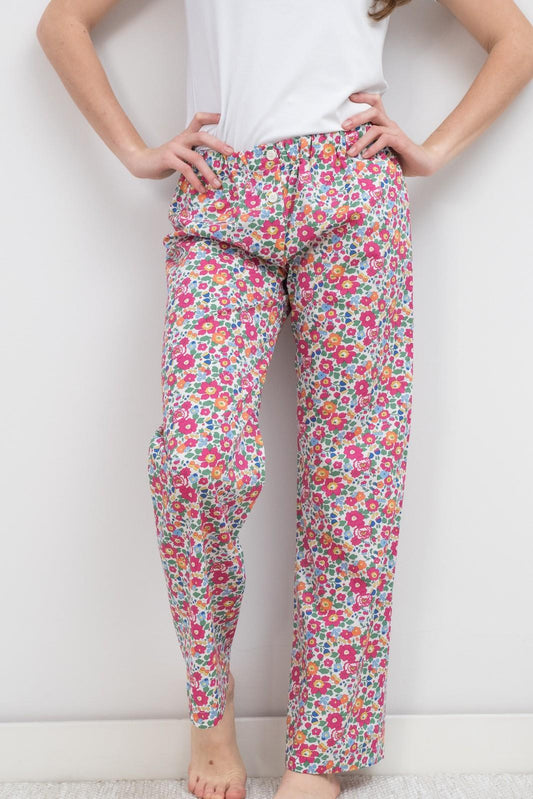 PANTALONI LIBERTY DONNA BETSY FUXIA PADL BETSYFUXIA SILVIA SCALMANA 