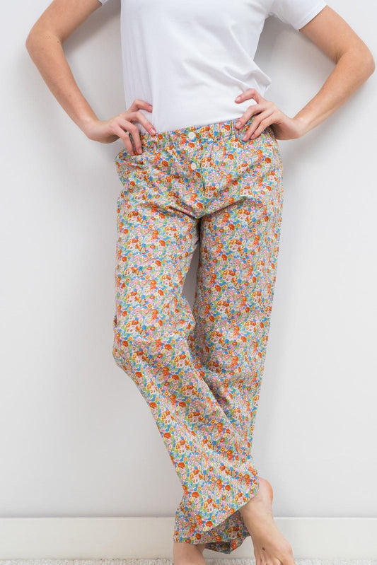 PANTALONI LIBERTY DONNA LEONTYNE DREAM PADL LEONTYNEDREAM SILVIA SCALMANA 