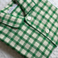 CHILDREN'S FLANNEL PAJAMAS WITH GREEN WINDOW