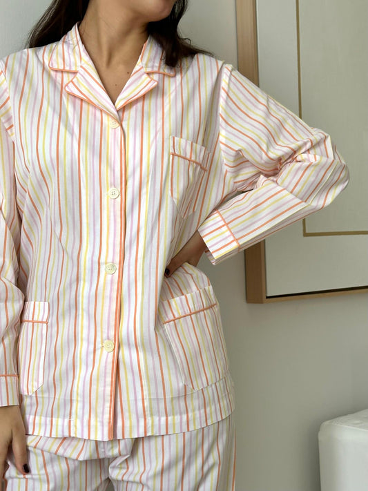 PIGIAMA DONNA RIGA MULTICOLOR ROSA