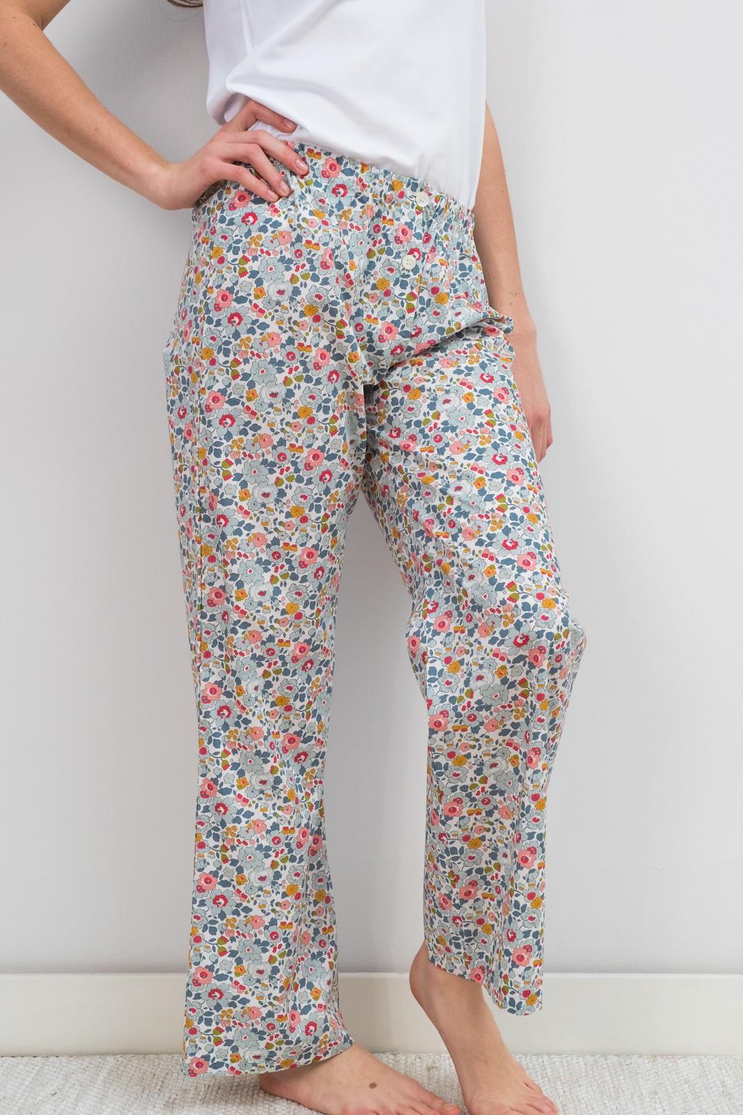 PANTALONI LIBERTY DONNA BETSY CLASSICO PADL BETSYCLASSICO SILVIA SCALMANA 