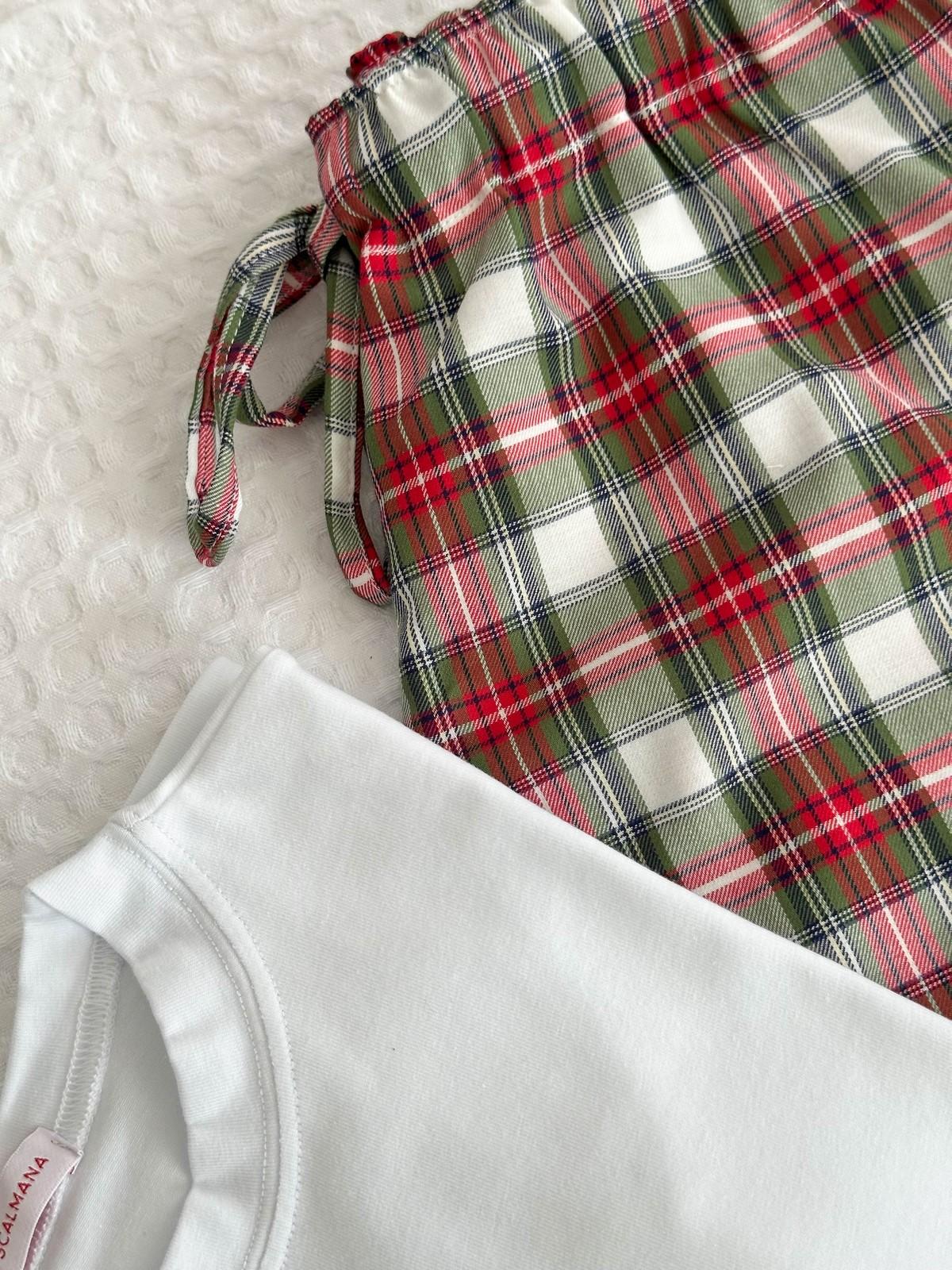 PANTALONI BIMBO SCOZZESE CLASSICO PABFSCO NAT SILVIA SCALMANA 