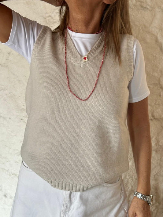 GILET DONNA LANA MERINGA GILTD LMERINGA SILVIA SCALMANA 