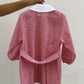RED CHECKED KINDERGARTEN APRON