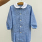BLUE CHECKED KINDERGARTEN APRON