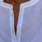 CAMICIA COREANA LINO UNITO BIANCO CKDIUNI BIA SILVIA SCALMANA 