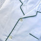 PIGIAMA UOMO IN FLANELLA BIANCO/VERDE CUFL BIANCOVERDE SILVIA SCALMANA 